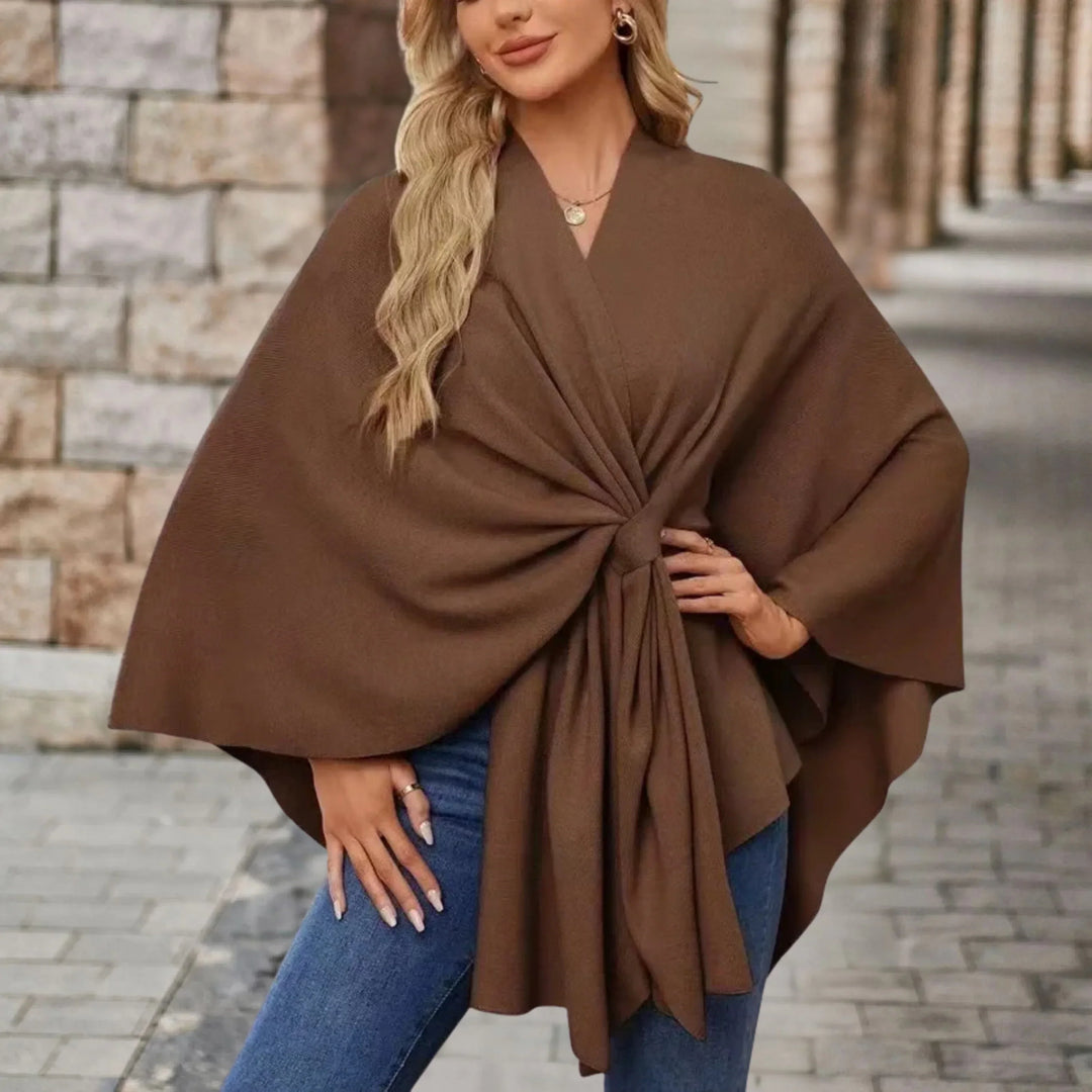 Women’s Poncho | Draped Wrap Style
