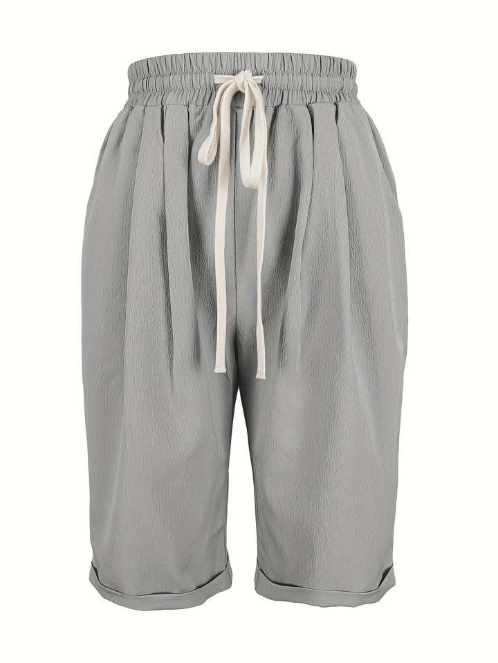 Women's Shorts | Pull-On Straight Leg Cropped