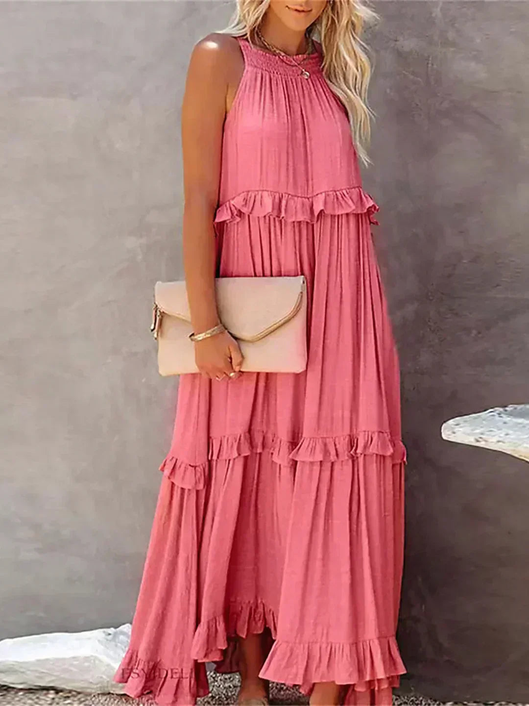 Women's Dress | Layered Tier Design Maxi