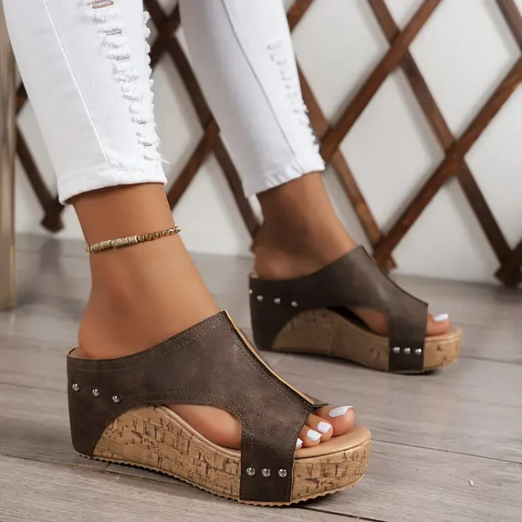 Women's Comfortable Sandals | Orthopedic Wedge Open