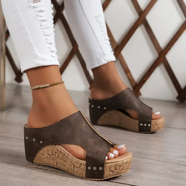 Women's Comfortable Sandals | Orthopedic Wedge Open
