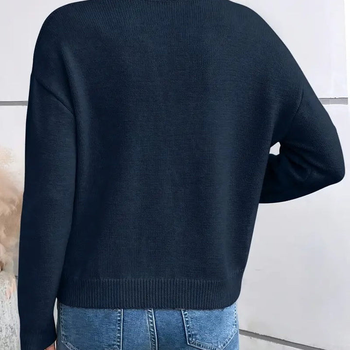 Women’s Sweater | V-Neck Long Sleeve