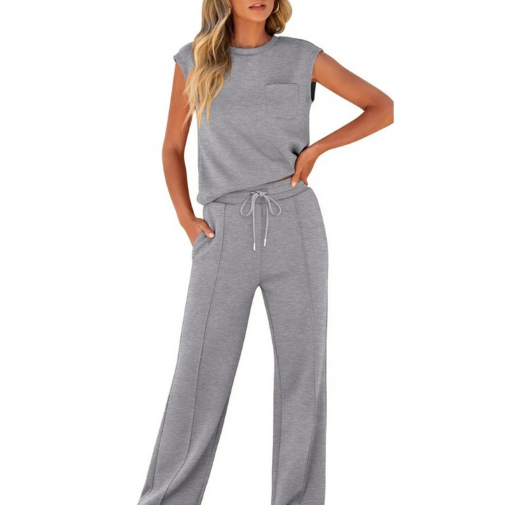 Women's Summer Co-Ord | Sleeveless Top and Pants