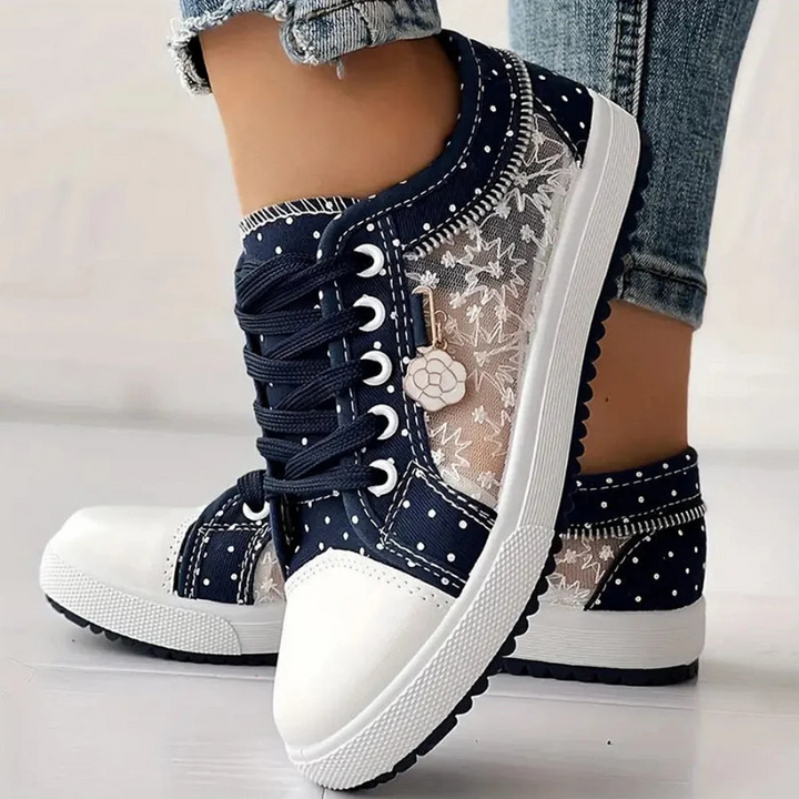 Sneakers For Women | Tie-Front  Low-Top