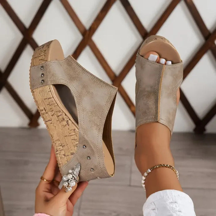 Women's Comfortable Sandals | Orthopedic Wedge Open