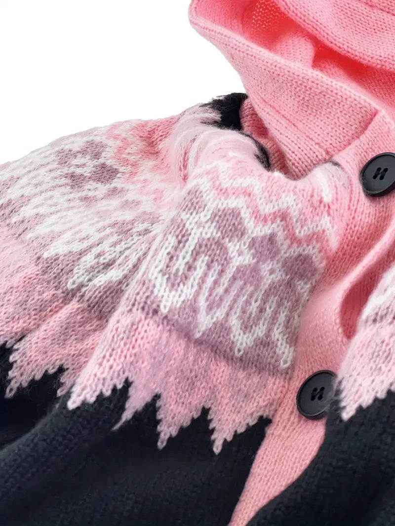 Women’s Cardigan | Hooded Button Front Pattern