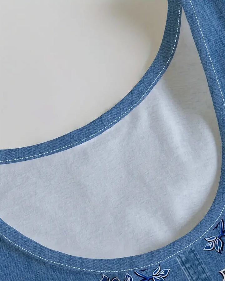 Women’s Dress | Sleeveless Floral Button