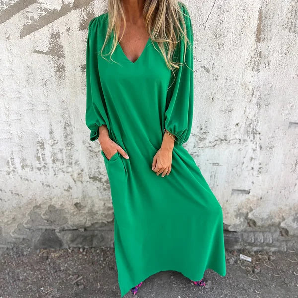 Women's Boho Dress | Side Slit