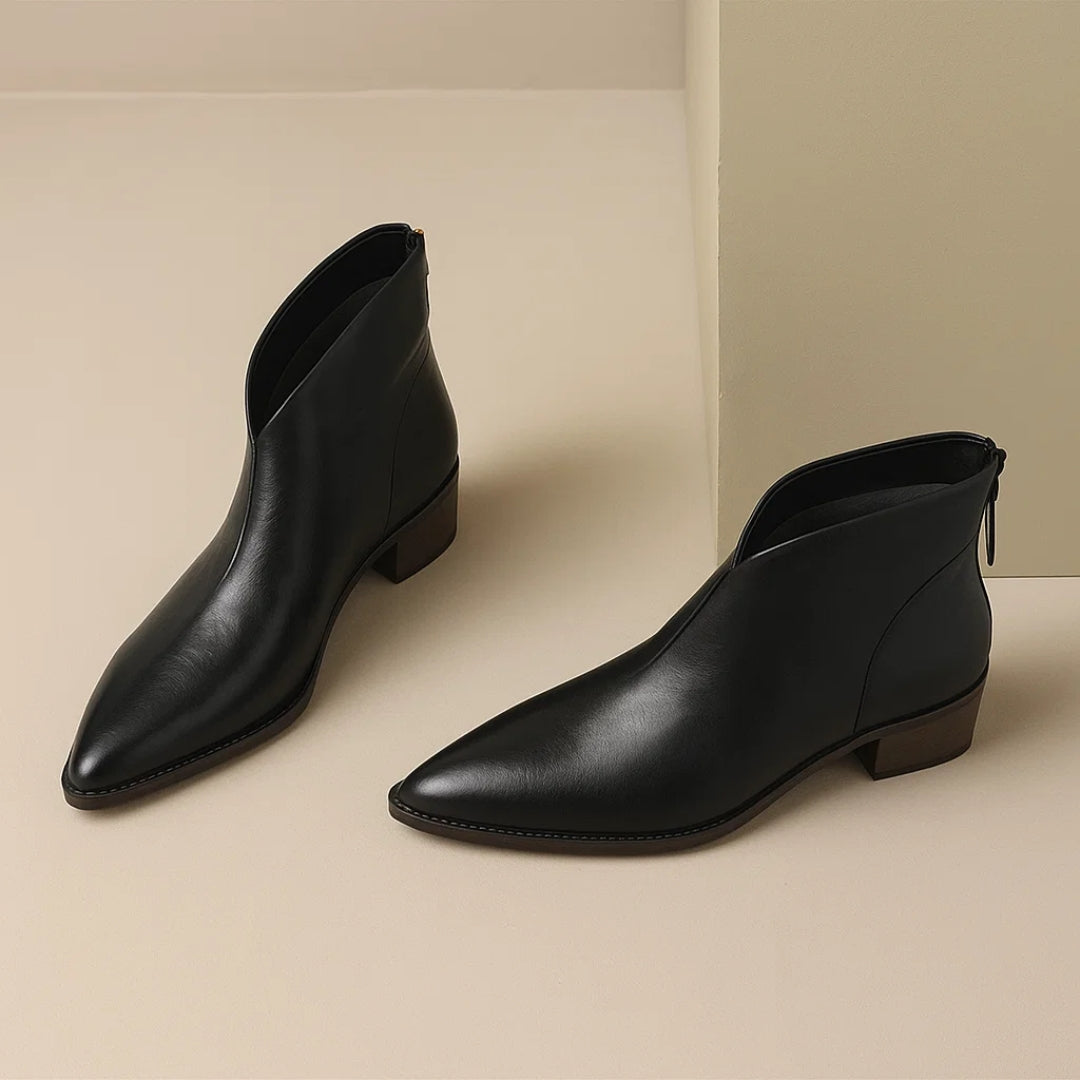 Boots For Women | Pointed Toe Ankle Heel
