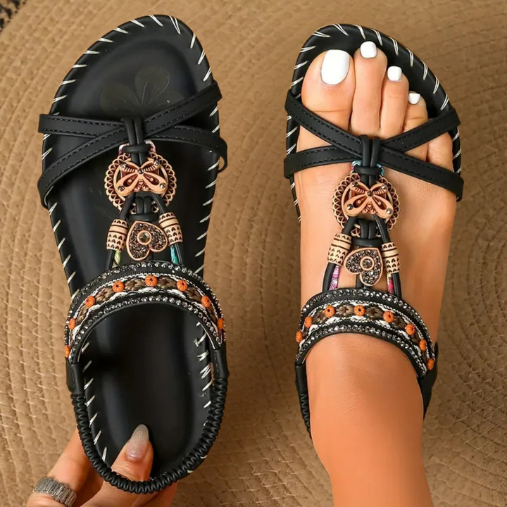 Sandals For Women | Decorative Strap Open-Toe Design