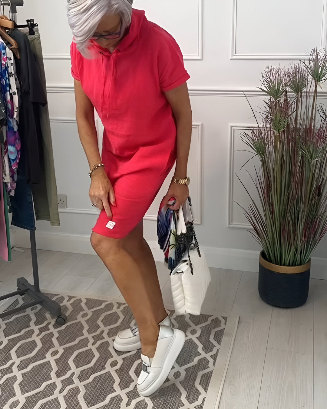 Women’s Dress | Hooded Short Sleeve