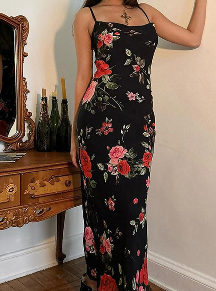 Women's Floral Maxi Dress | Casual