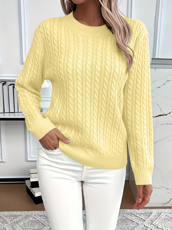 Women's Blouse | Cable Knit Pattern