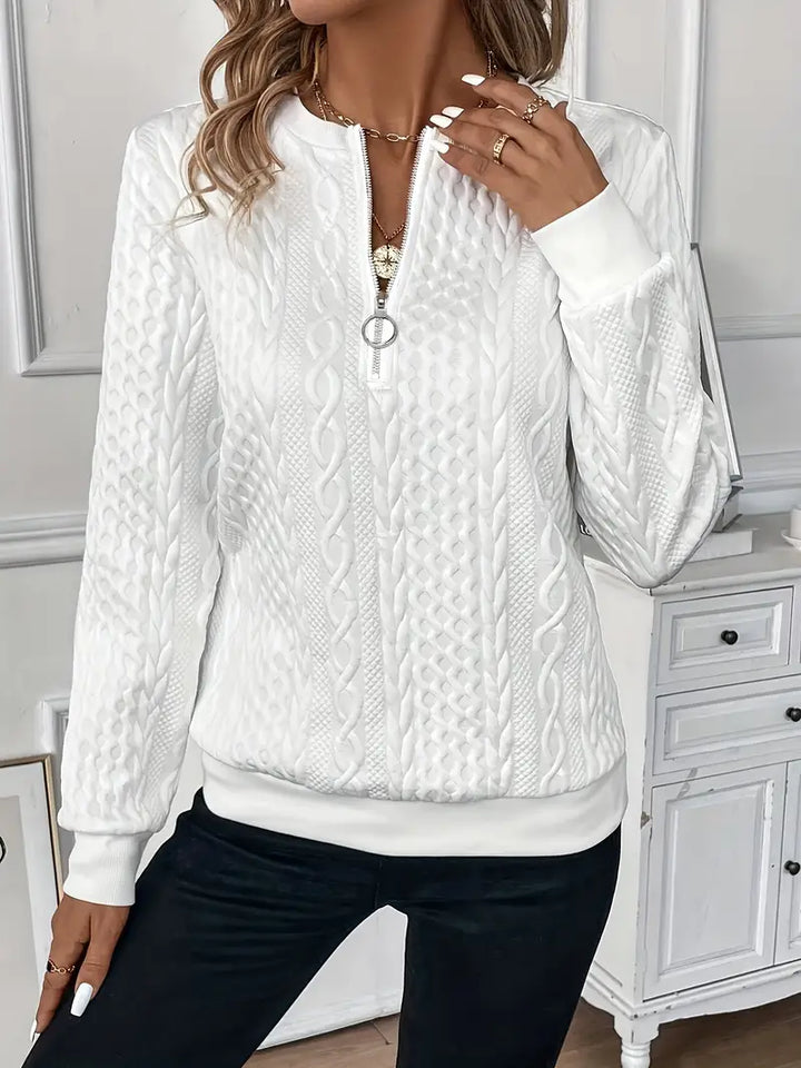 Women's Sweater | Textured Surface Pattern