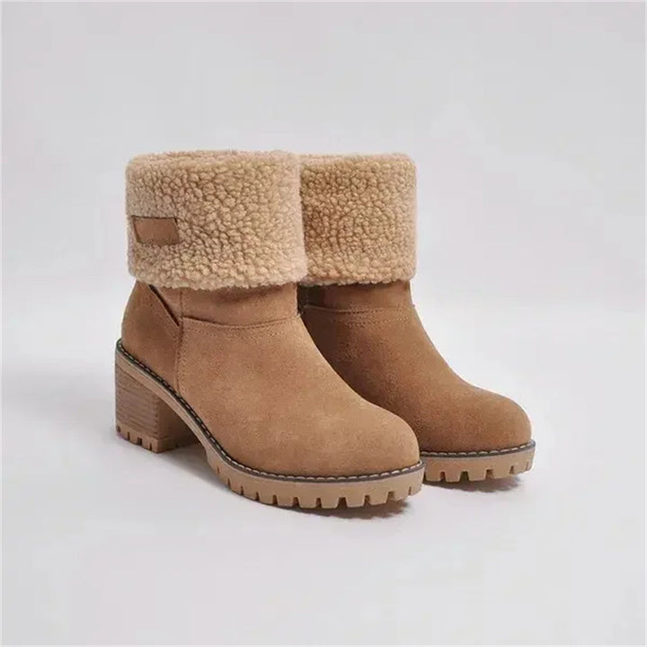 Boots for Women | Faux Shearling Cuff Ankle Style
