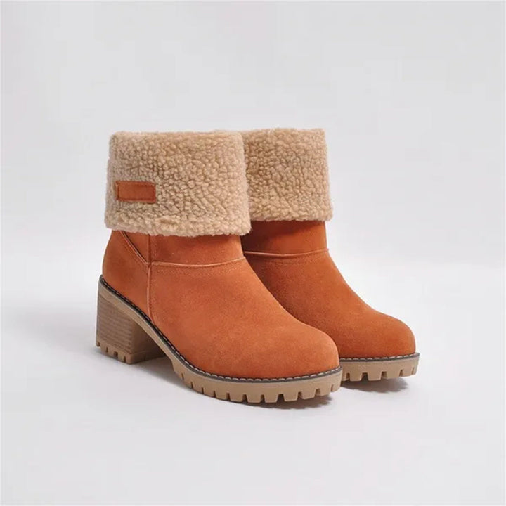 Boots for Women | Faux Shearling Cuff Ankle Style