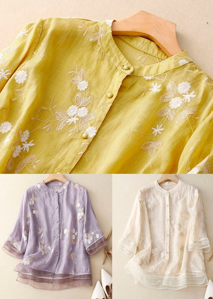 Women's Blouse | Embroidered Accents