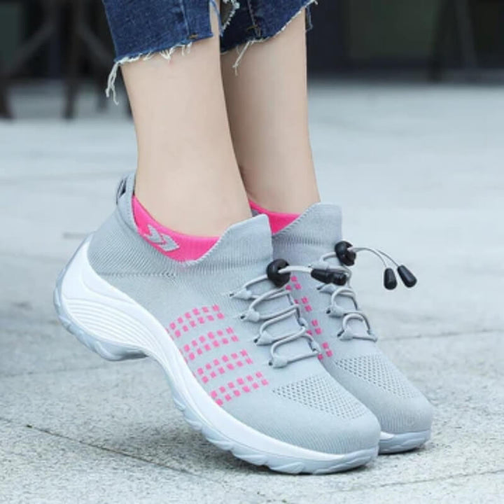Sneakers For Women | Orthopedic Elastic Lace Front