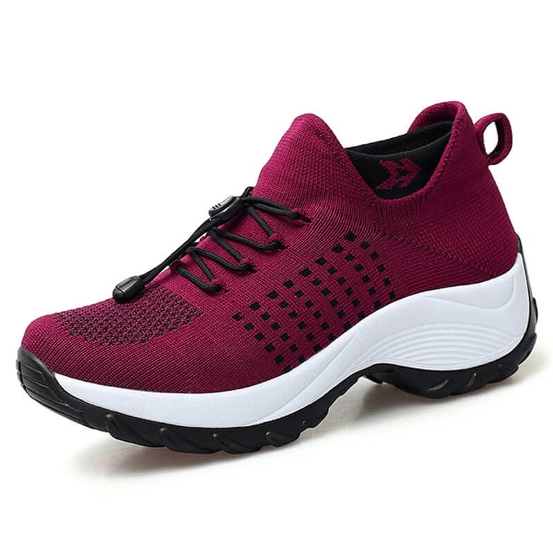 Sneakers For Women | Orthopedic Elastic Lace Front