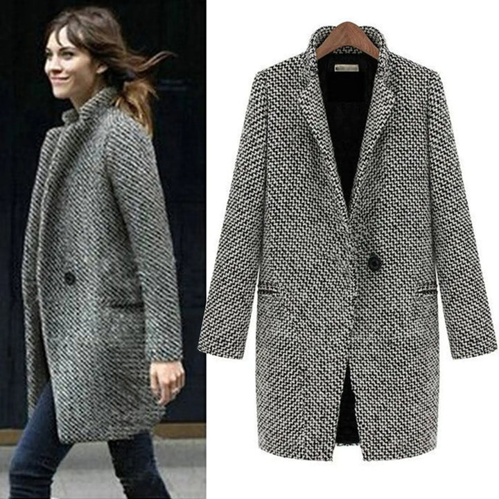 Women's Coat | Tailored Lapel Design