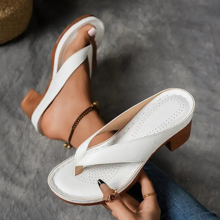 Women's Heeled Sandals | Orthopedic Open Toe