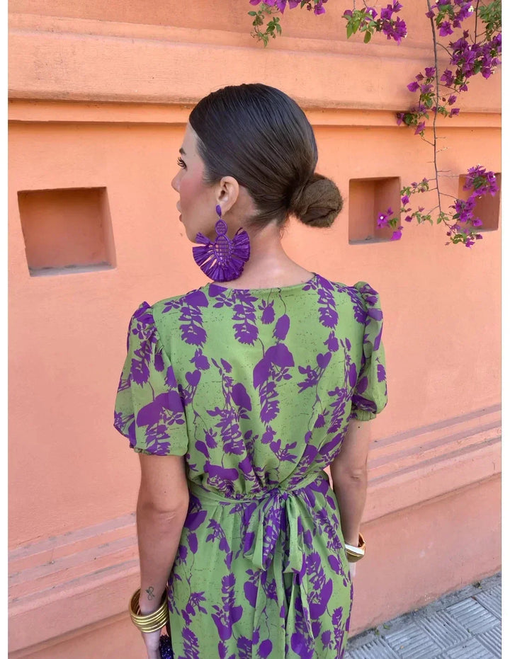 Women's Dress | Floral Print Design Maxi