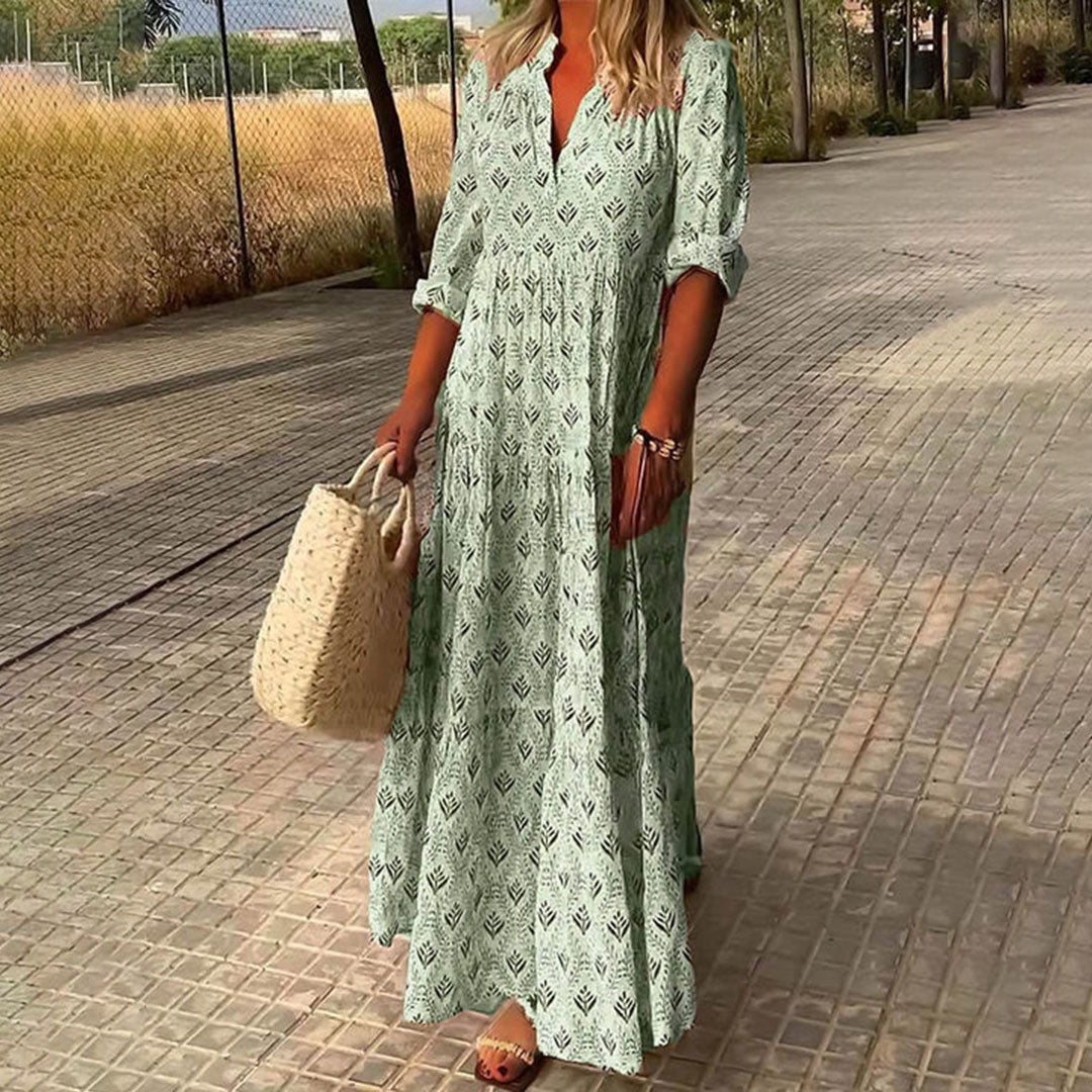 Women’s Dress | Maxi Boho Print