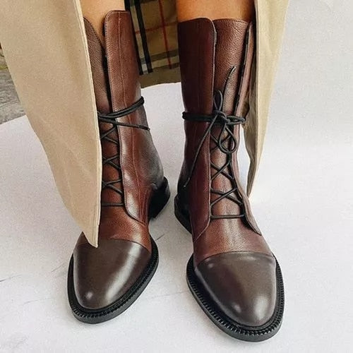 Boots for Women | Ankle-Height Lace-Up