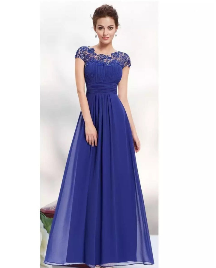 Mother of the Bride Dress | Short Loose Sleeve Maxi