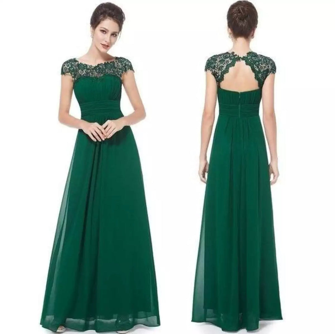 Mother of the Bride Dress | Short Loose Sleeve Maxi