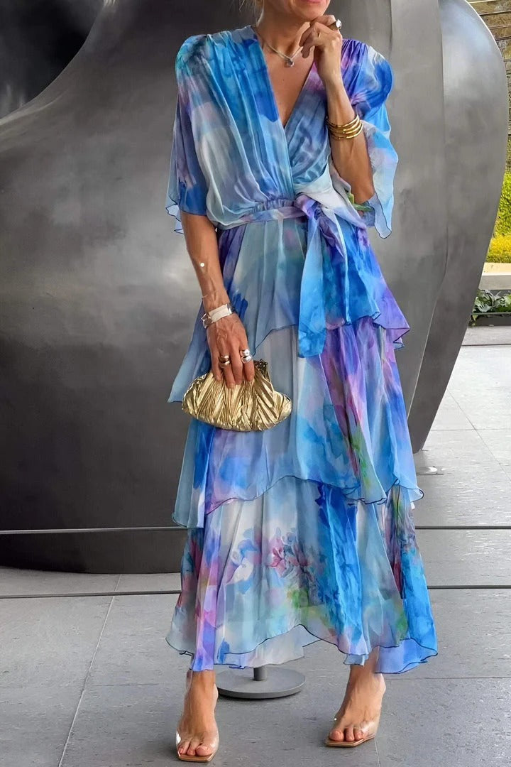 Women's Cocktail Maxi Dress | Sleeveless