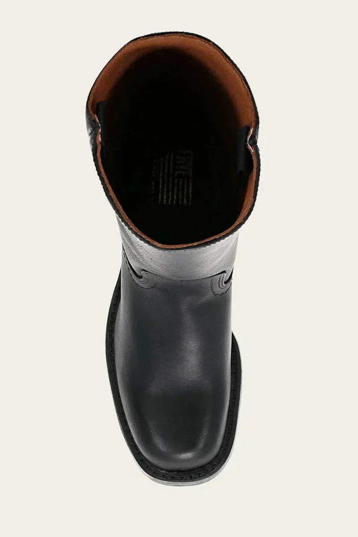 Boots For Women | Mid Calf Block Heel With Closed Toe