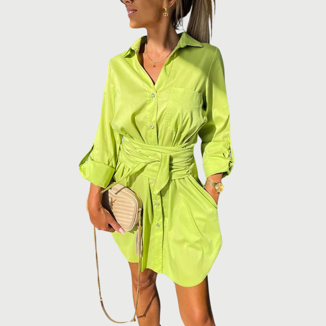 Women's Shirt Dress | Long Sleeve