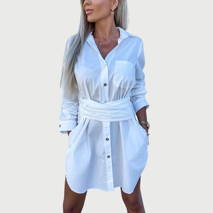 Women's Shirt Dress | Long Sleeve