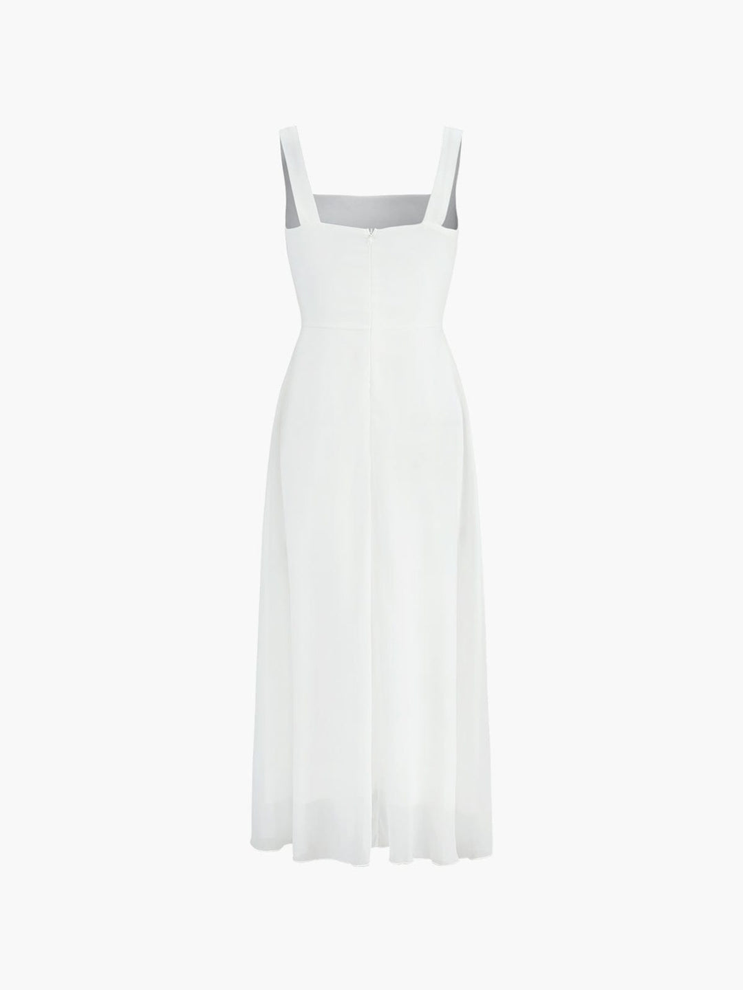 Women's Wedding Guest Midi Dress | A-Line Square Neck