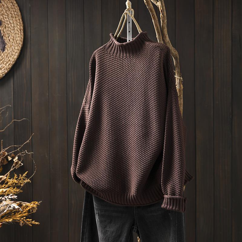 Women's Sweater | Chunky Turtleneck Knit