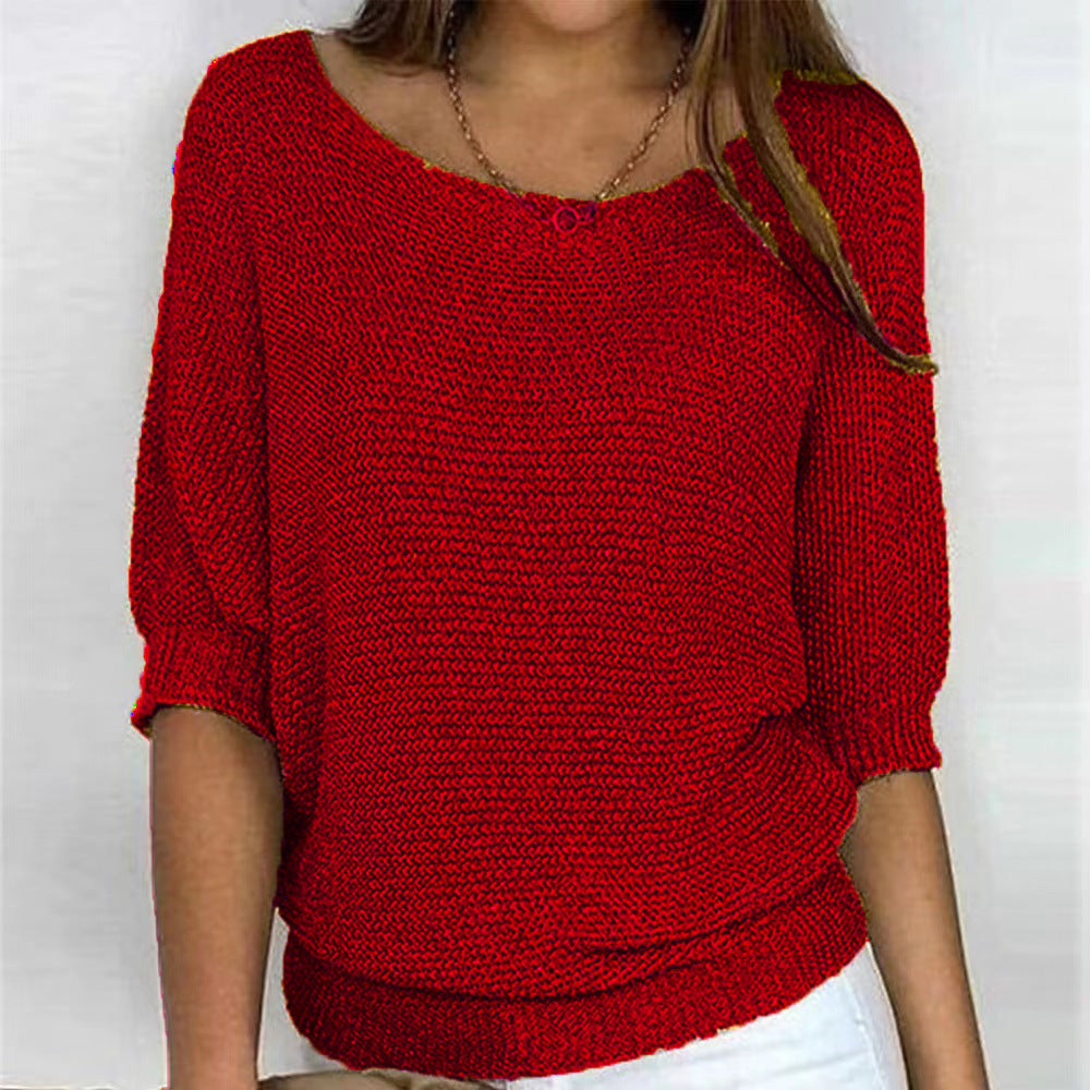 Women's Sweater | Textured Knit Style Pattern