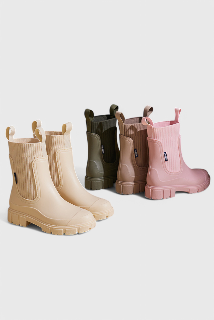 Boots for Women | Elastic Panel Ankle