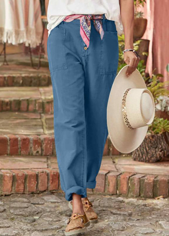 Women’s Trousers | Button Front Tapered