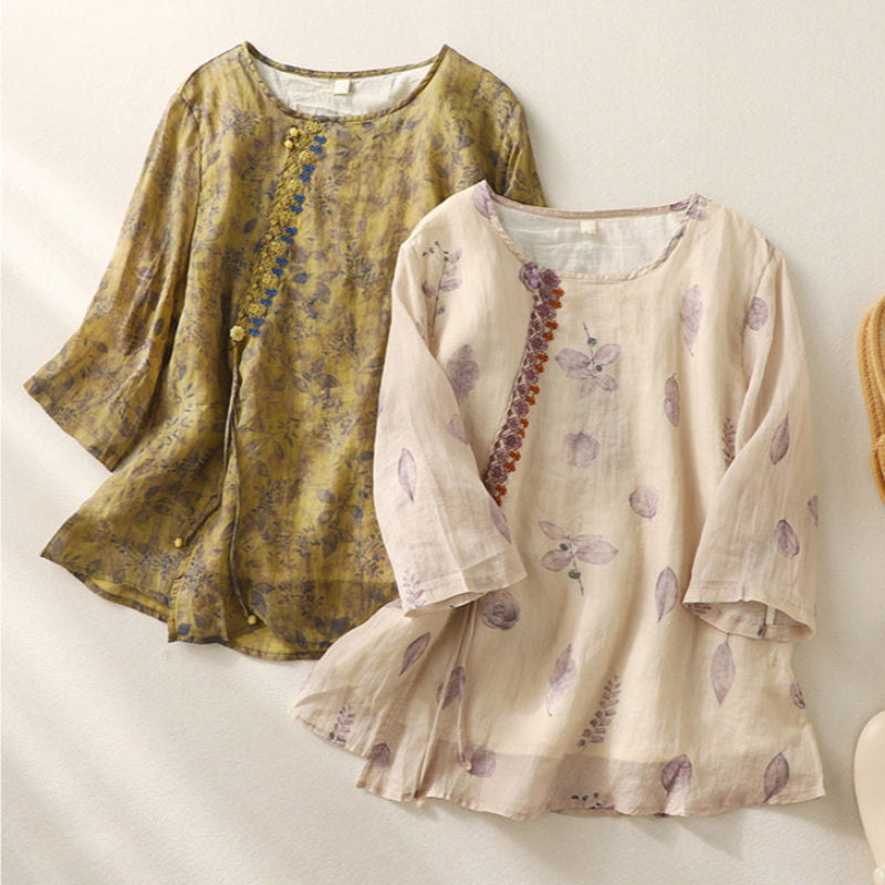 Women's Blouse | Button Front Detail