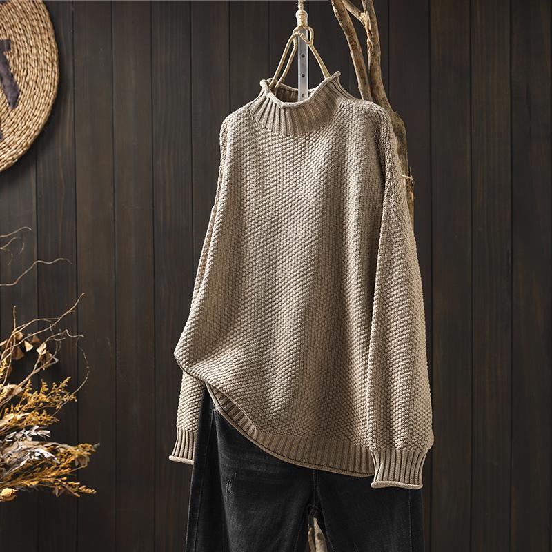 Women's Sweater | Chunky Turtleneck Knit