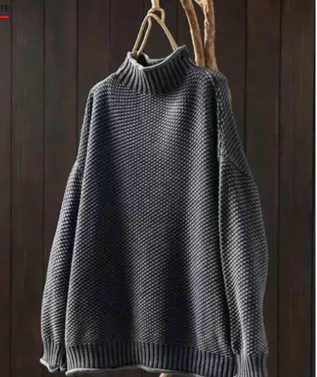 Women's Sweater | Chunky Turtleneck Knit