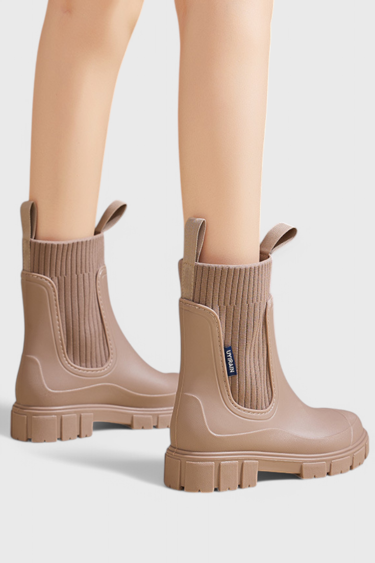 Boots for Women | Elastic Panel Ankle