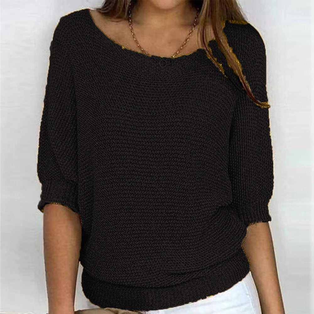 Women's Sweater | Textured Knit Style Pattern