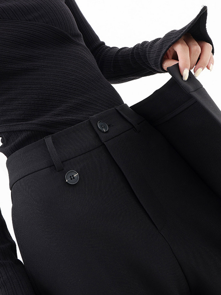 Women's Trousers | Overlap Waist Design