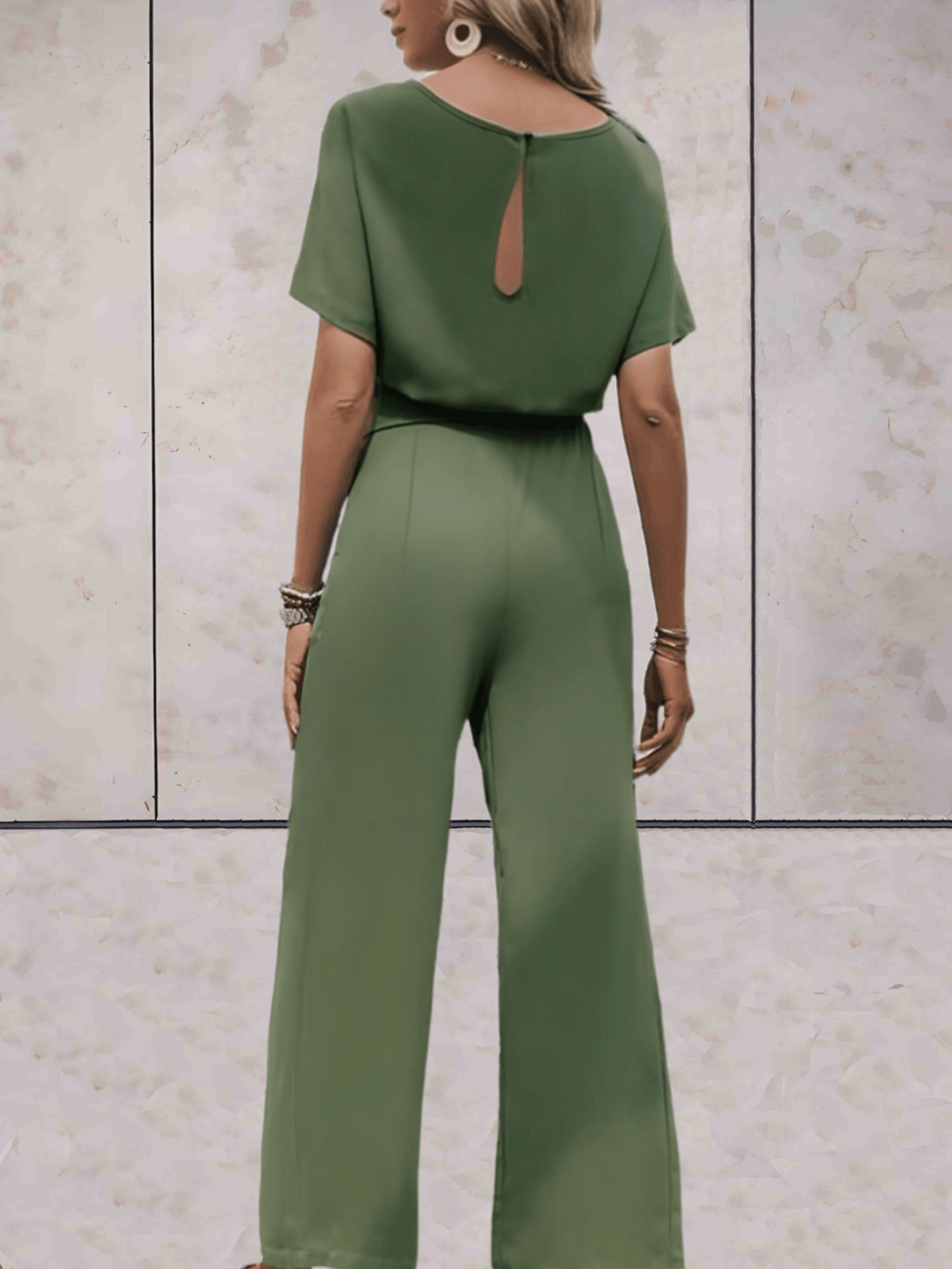 Women's Two-Piece Set | Wide-Leg Summer