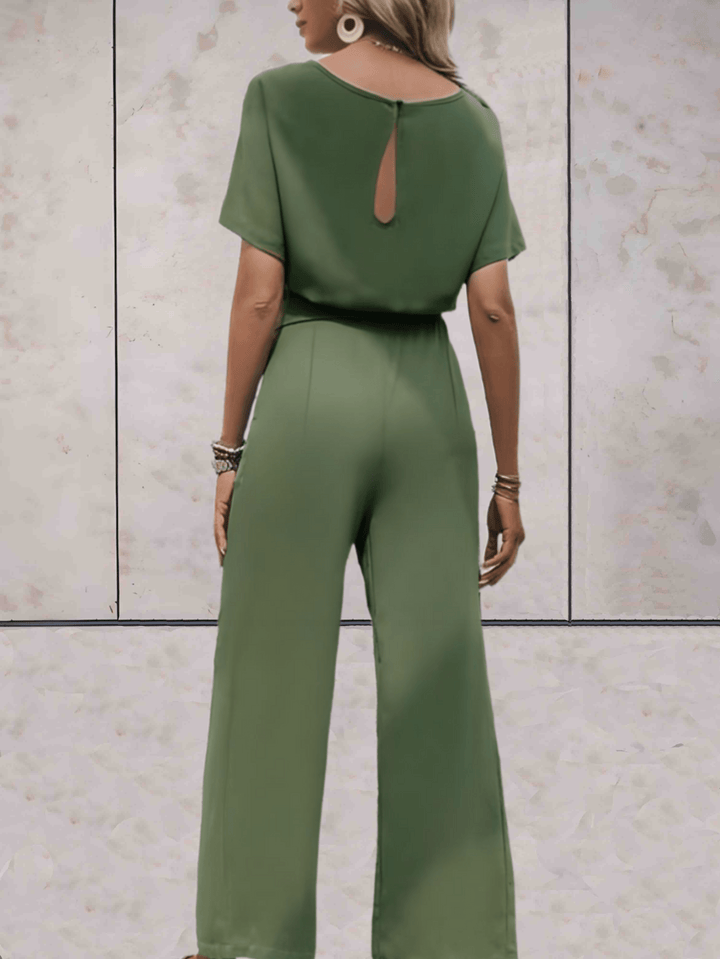 Women's Two-Piece Set | Wide-Leg Summer