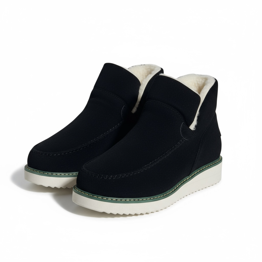 Boots for Women | Warm Lined Slip-On Ankle Style