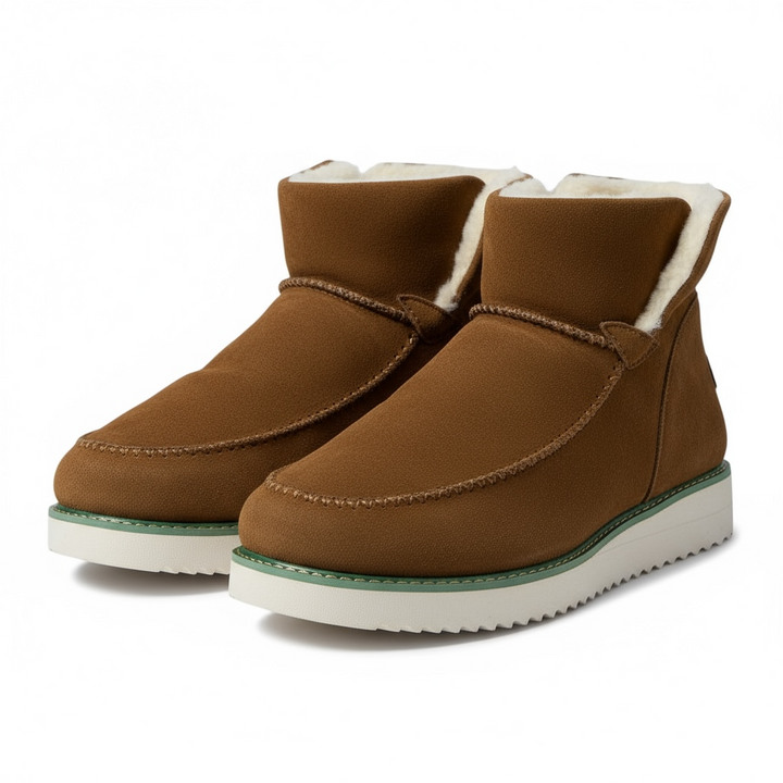 Boots for Women | Warm Lined Slip-On Ankle Style
