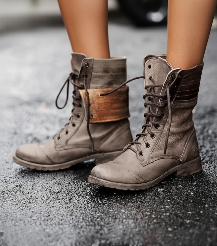 Boots For Women | Ankle Height Lace-Up Design